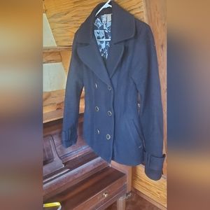 Element wool pea coat women's medium